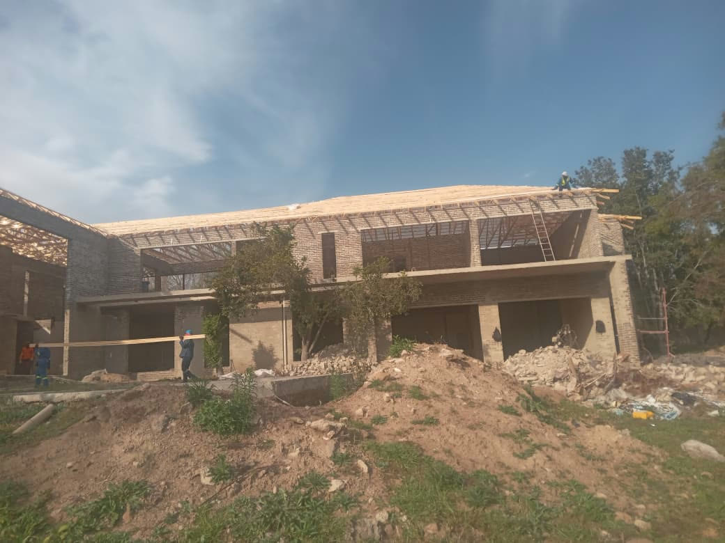 Double-storey new build taking shape